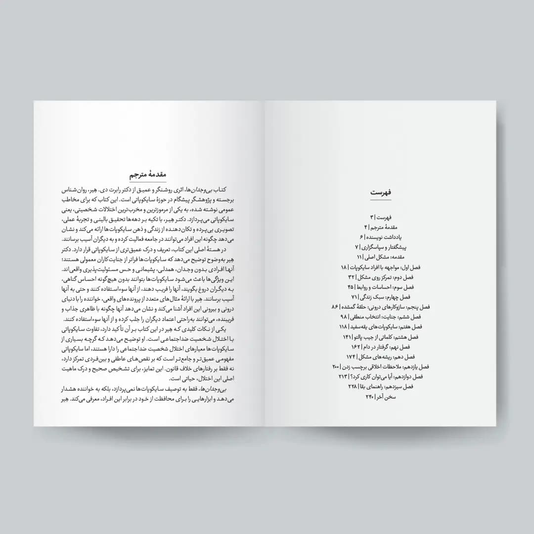 کتاب بی‌وجدان‌ها