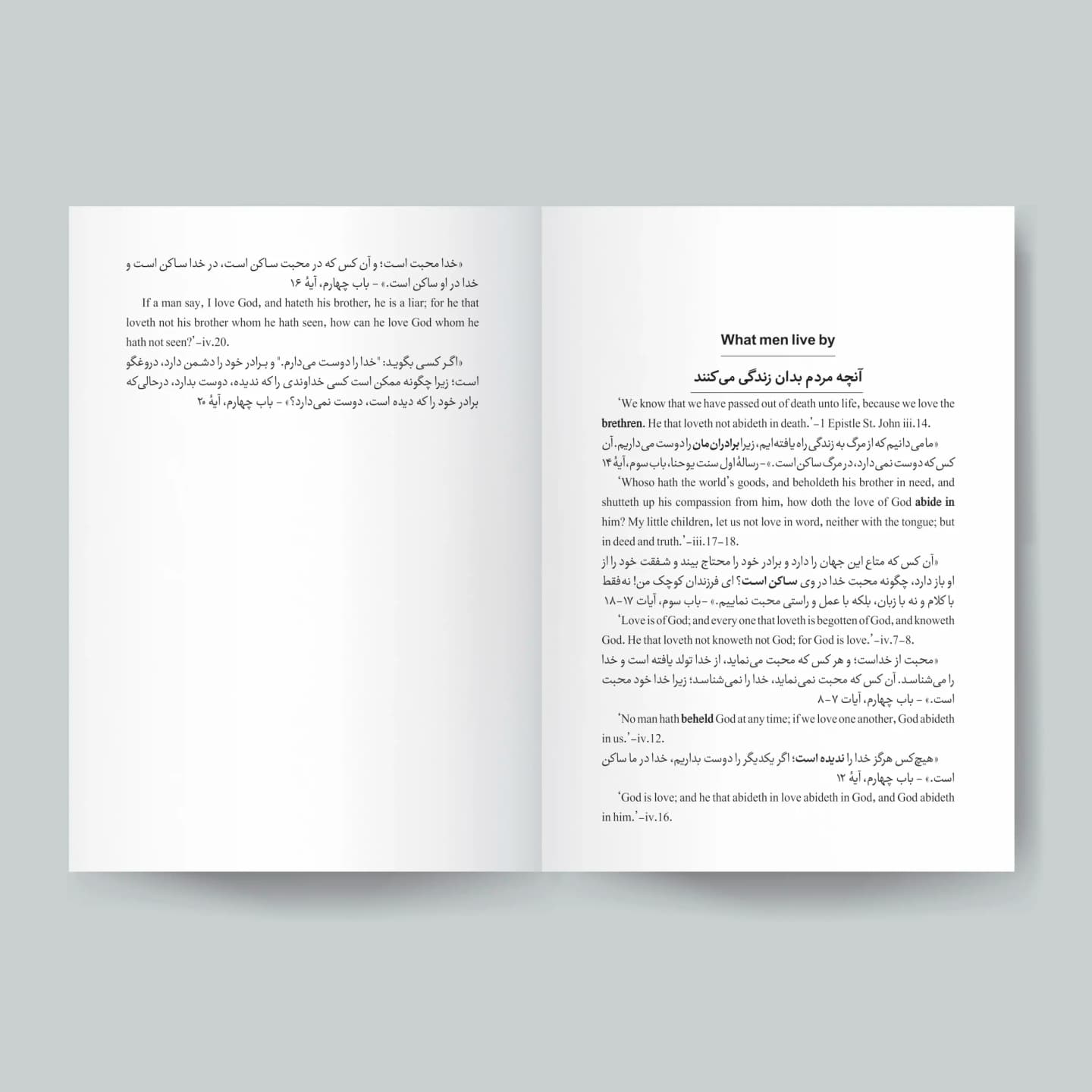 صفحات کتاب داستان‌های کوتاه 2 زبانه از لئو تولستوی