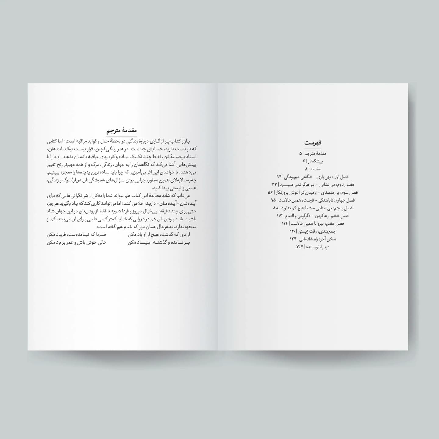 بخشی از کتاب هنر زندگی کردن نشر یوشیتا